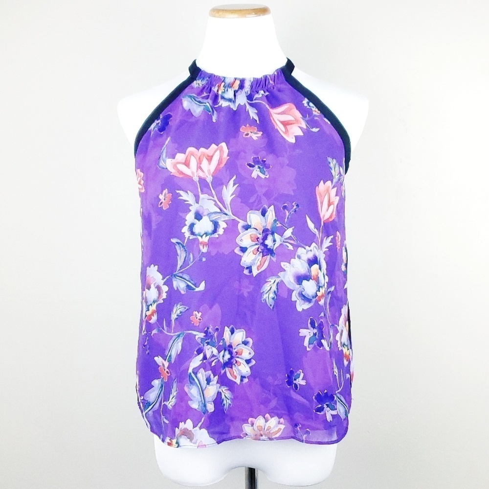Bar III Purple Top